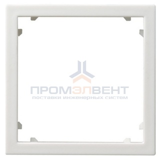Промежуточная рамка для приборов с накладкой 45*45 мм (Alcatel) Gira белый глянцевый