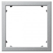 Промежуточная рамка для приборов с накладкой 45*45 мм (Alcatel) Gira алюминий