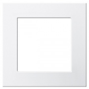 Монтажная рамка для акустических,usb,hdmi розеток F100 Gira белый глянцевый