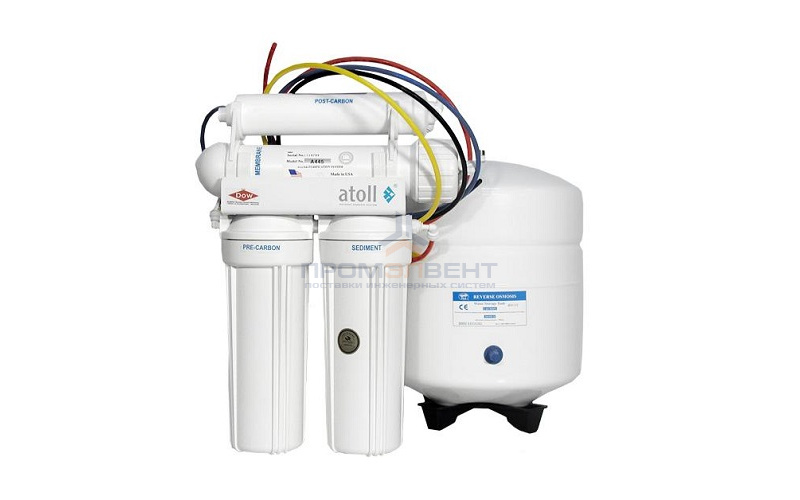 Фильтр колба 4 степени очистки Atoll A-450 STD (A-460E) с накопительным баком