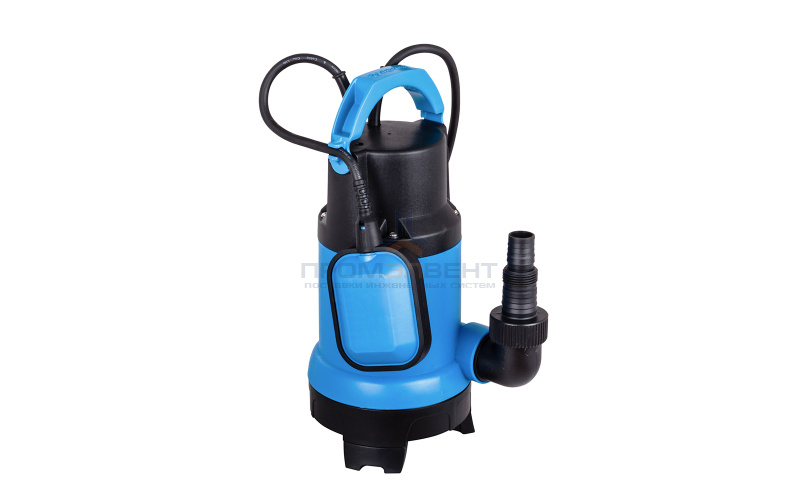 Насос дренажный Aquario ADS-900 - 0,3 кВт (однофазный, Hmax 5 м, Qmax 150 л/мин, кабель 10 м)