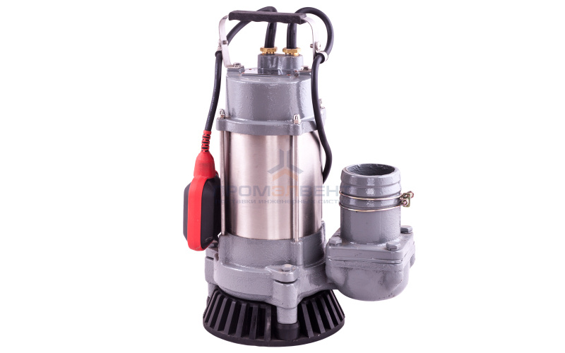 Насос дренажный Aquario SAND-100 - 1,2 кВт (однофазный, Hmax 18 м, Qmax 300 л/мин, кабель 10 м)