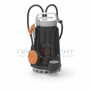 Насос дренажный Pedrollo DCm 10-N - 0,75 кВт (1x230 В, Qmax 300 л/мин, Hmax 15,5 м, кабель 10 м)