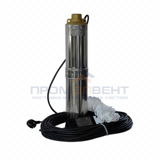 Насос скважинный Водолей БЦПЭ 0,5-16 У (0,4 кВт, Qmax 1,8 м³/ч, Hmax 27 м, кабель 16 м)