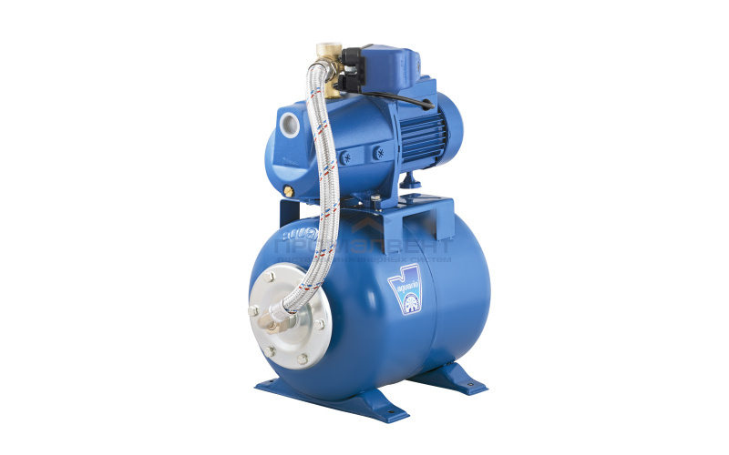 Насосная станция Aquario AUTO AJC-60C - 0,55 кВт (18 л, однофазный, Hmax 38 м, Qmax 40 л/мин)