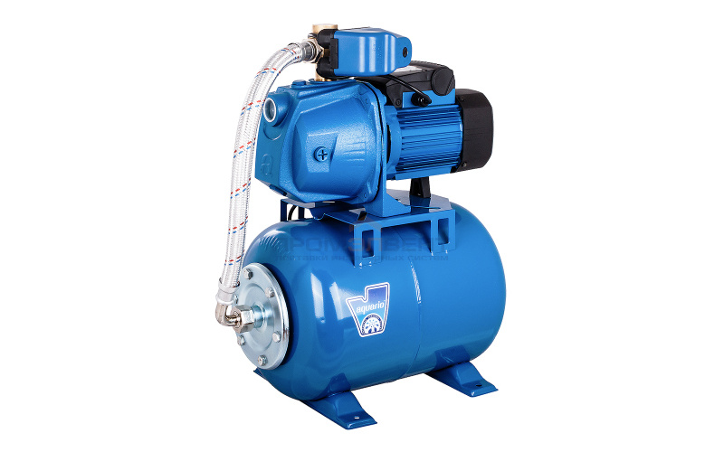 Насосная станция Aquario AUTO AJC-81 - 0,82 кВт (24 л, однофазный, Hmax 45 м, Qmax 50 л/мин)