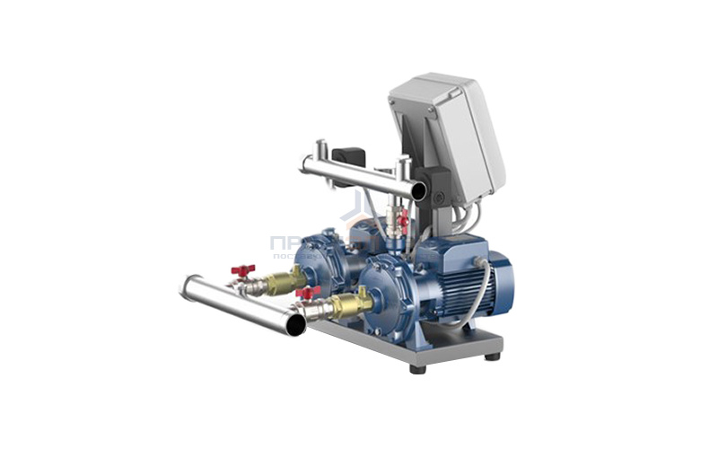 Насосная станция Pedrollo COMBIPRESS CB2-2CP 25/130N - 2x0,75кВт(3x230/400 В,Qmax 200л/мин,Hmax 39м)