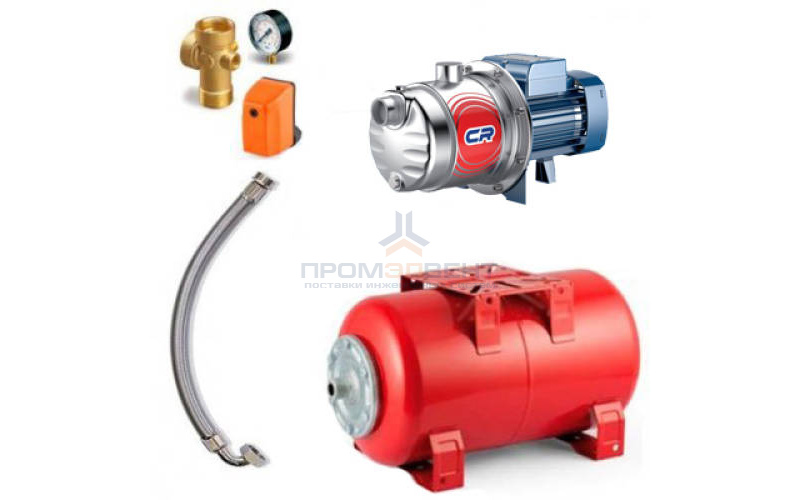 Насосная станция Pedrollo HYDROFRESH 4CRm 80-24 CL - 0,55 кВт (Qmax 80 л/мин, 1x230В)