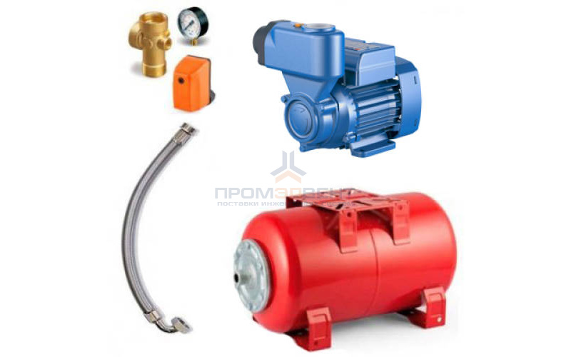 Насосная станция Pedrollo HYDROFRESH PKSm 60-50 CL - 0,50 кВт (Qmax 40 л/мин, 1x230В)