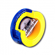 Клапан обратный дисковый Zetkama 407 A - Ду200 (ф/ф, PN16 Tmax 100°C, исполнение №56)