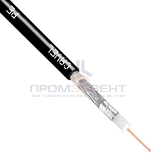 Кабель коаксиальный Cavel SAT 703 PE уличный CU 75 Ом [бухта 100м]