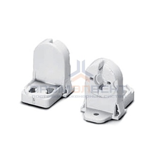 Патрон 27822 VS G13 со стартеродержателем накладной для ламп T8