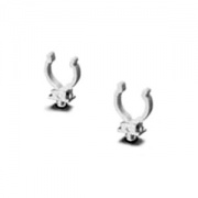 Клипса 84001 VS пластиковая для ламп 2GX13 16мм защёлка