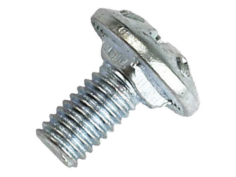 Винт с крестообразным шлицем М6х10 оцинкованный DKC