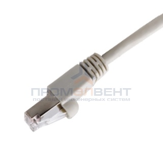 Патч-корд RJ45 F/UTP категория 5e PVC 0,5 м серый Legrand