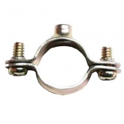 Хомут стальной с внутренней резьбой М6, д.25 - 26мм