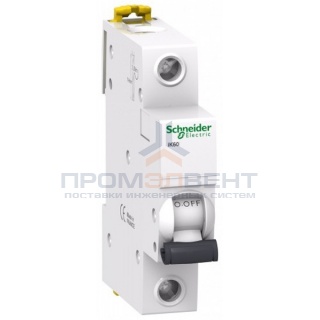 Автоматический выключатель Schneider Electric Acti 9 iK60 1П 50A 6кА C (автомат)